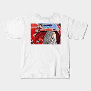 Boat tail red Kids T-Shirt